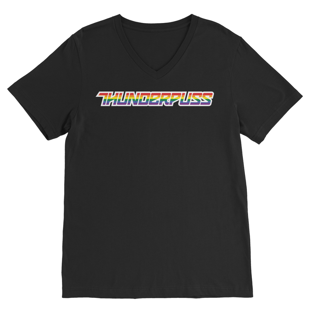 Thunderpuss Pride Thunderpuss V-Neck Tee