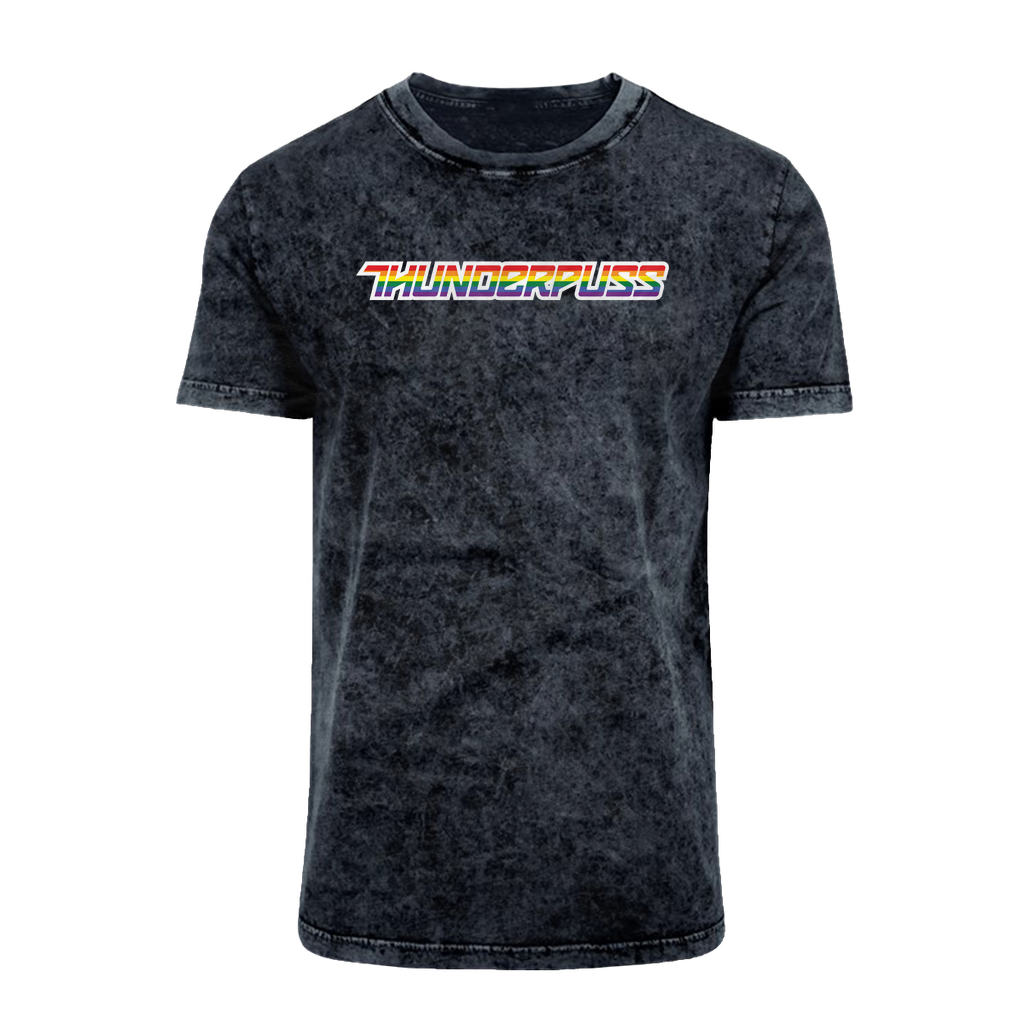 Thunderpuss Pride Acid Washed T-Shirt